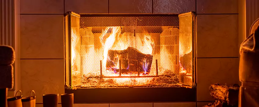Mendota Hearth Landscape Fireplace Installation in Aiken, South Carolina